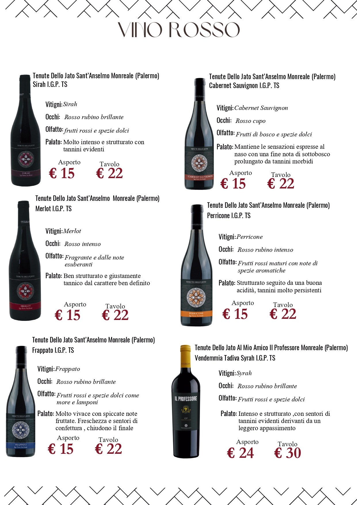 Carta Vini Pagina 16